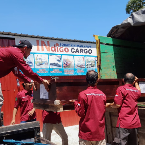 pengiriman peti indigo cargo
